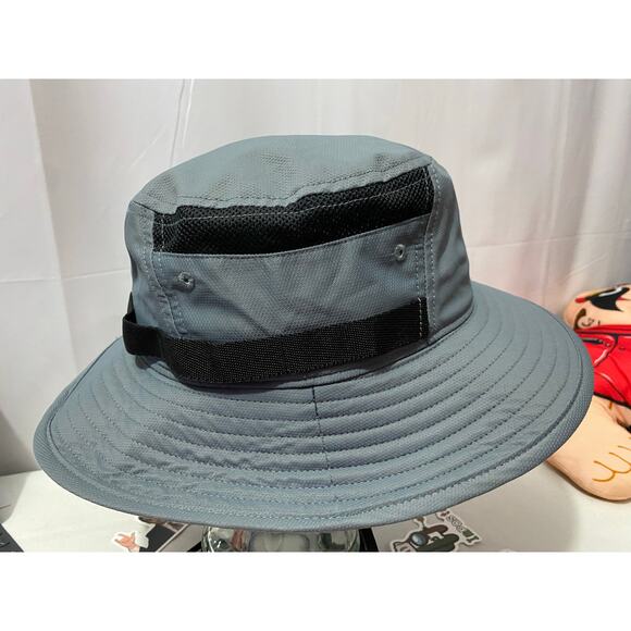 Adidas Aeroready Bucket Hat Unisex One Size Gray UPF 50 Sun Protection - Picture 2 of 9